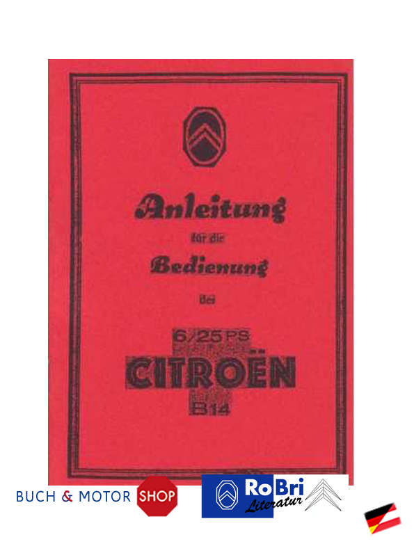 Citroën B14 Instruktieboekje